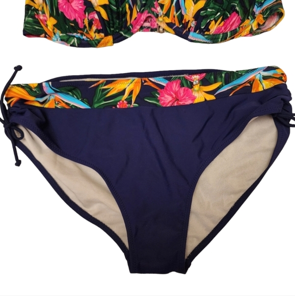 Tropical Bikini Bathing Suit L/XL - Picture 3 of 7